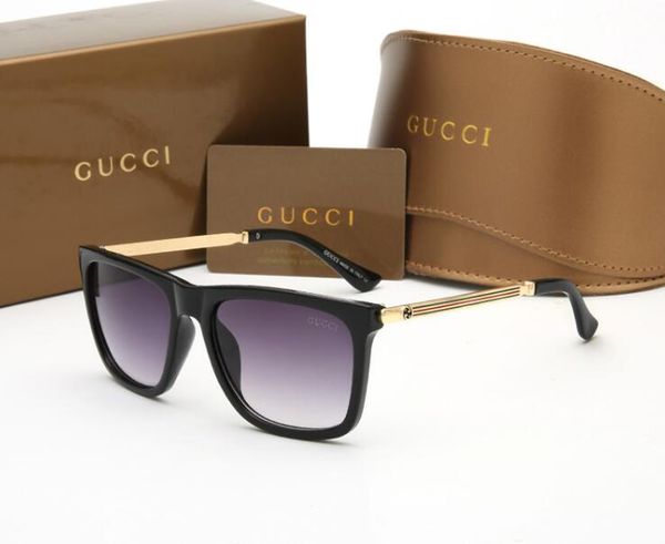 

2019 designer sunglasses metal hinge sunglasses men glasses women sun glasses uv400 lens with original cases and 2565, White;black