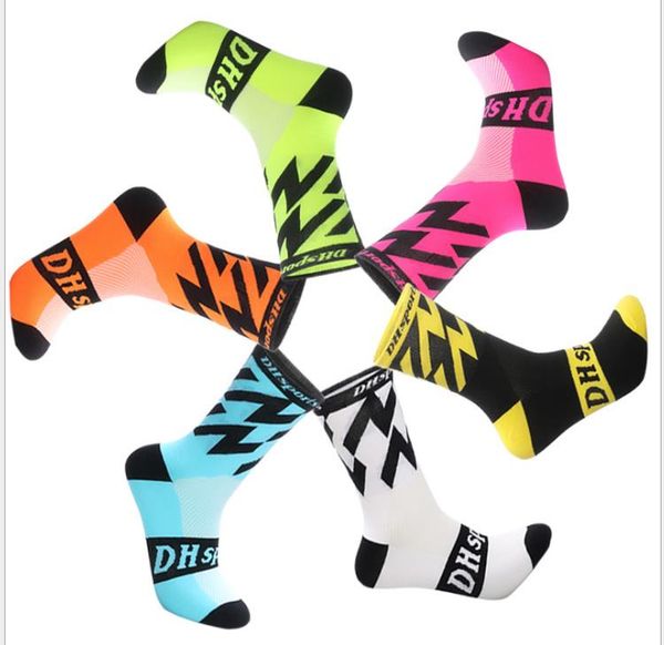 

casual sports socks training basketball running breathable long socks, Black