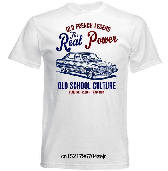 

men t shirt vintage french car renault 9 - new cotton funny t-shirt novelty tshirt women, White;black