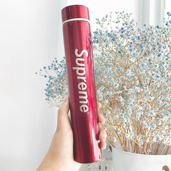 

new arrivals travel mugs kettle sup water droplets bottle water cup stainless steel thermos insulation 10oz 300ml vacuum sports coke