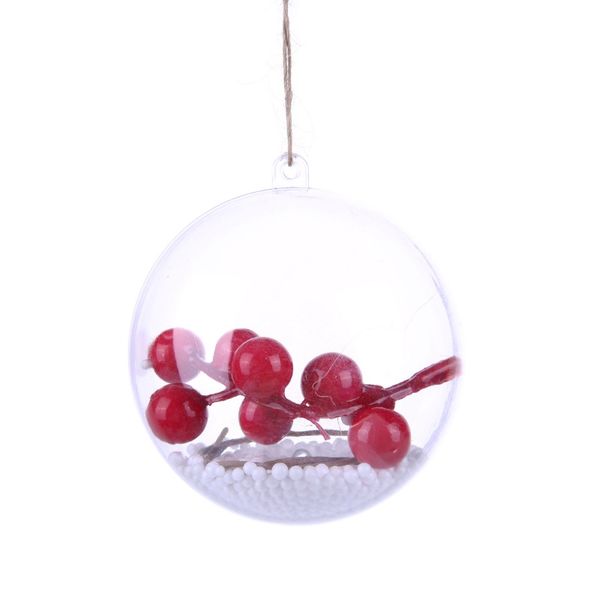 

clear christmas tree ball light bulb lamp decoration hanging ornament for home party new year lighting