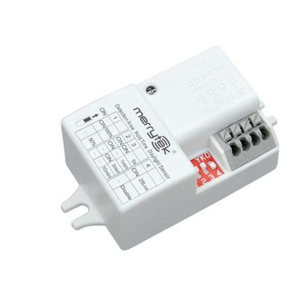 

multifunctional 200-240v energy saving light fittings led daylight sensor automatic switching microwave motion sensor for lighting fixture