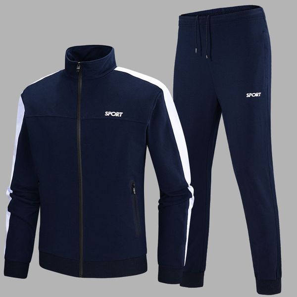 

plus size 5xl men outdoor sport suits running set 126, Black;blue