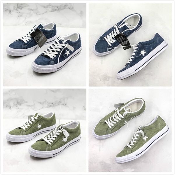 

New One Star Suede Top Quality Sport Shoes Fashion Designer Sneakers Casual Shoes Durable Canvas Sport Shoes for Men Women