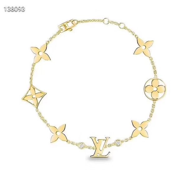 

women chain bracelet designer s fashion luxury s girl charm bracelets x2 louis vuitton s woman jewellery bracelet, Golden;silver