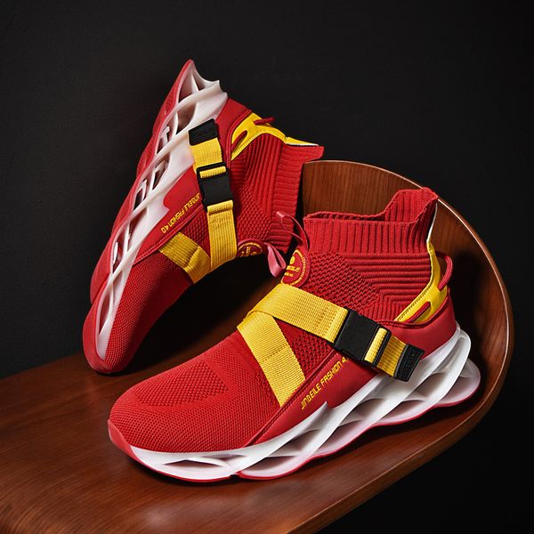 

trend blade series socks sports shoes cushioning running shoes for men breathable professional athletic black gym jogging