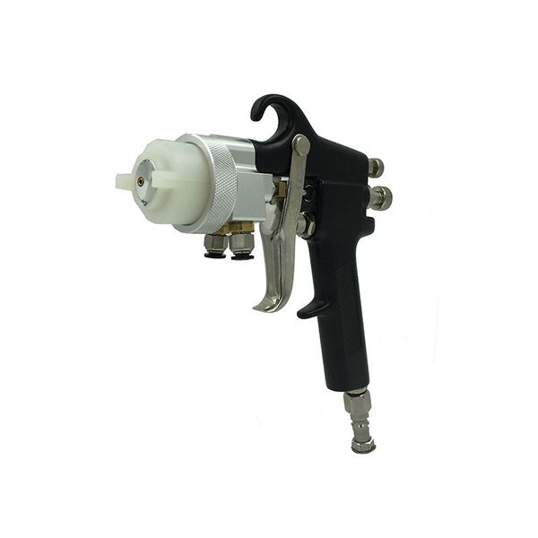 

double 1.3mm nozzle pressure spray gun nano chrome painting dual head air pneumatic pressure sprayer
