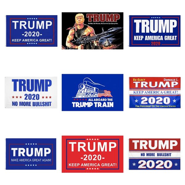 

горячие продажи trump 2020 флаг 5 стили donald flags keep america great снова полиэстер decor баннер для президента сша # 568