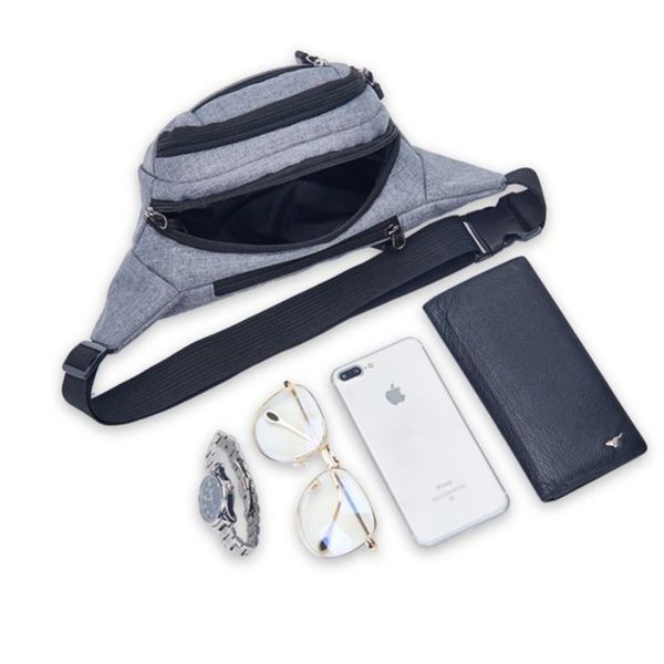 

men waist pack fanny pack belt money pouch wallet travel hiking bag