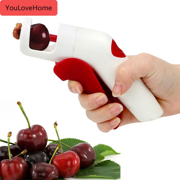 

1 pc cherries pitters plastic fruits tool kitchen accessories cherry seed remover fast remove fruit tool