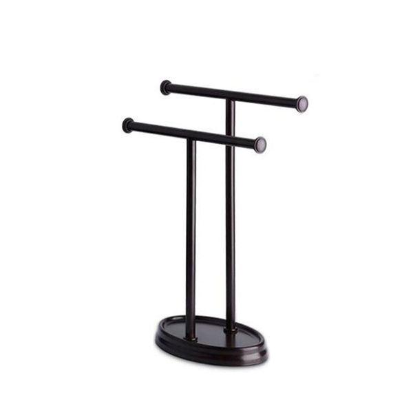 

towel hanging rack storage holder stainless steel l household towel rack floor pole bathroom double t-shaped towel rack