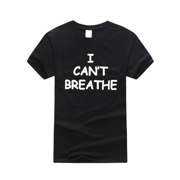 

mens designer t-shirts "i cant breathe" fashion tees men women 2020 summer tshirts luxury t shirts 14 styles, White;black
