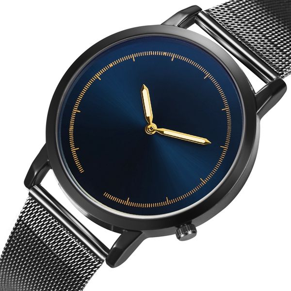 

soxy 2019 simple men's watch ultra-thin watch men date business fashion business erkek kol saati relogio masculino, Slivery;brown