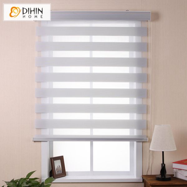 

новое прибытие luxury high quality двухслойный zebra жалюзи roller blind окна шторы бесплатная доставка