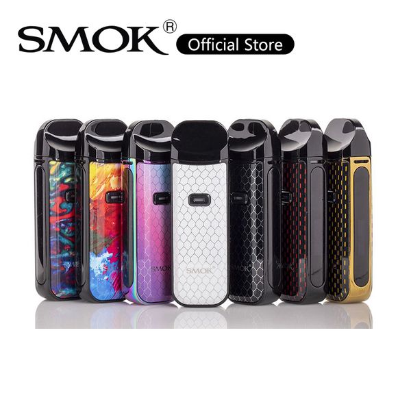 

SMOK Nord 2 Kit 40W Mod 1500mAh аккумулятор с 4,5 мл Nord RPM Pod картридж 0.8 ohm Nord катушки 0.69 ' экран Pod System 100% оригинал