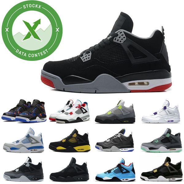 

stock x carnival court purple breed 4 4s iv cactus jack мужская баскетбольная обувь белый цемент джинсовый синий мужчины женщины спортивные