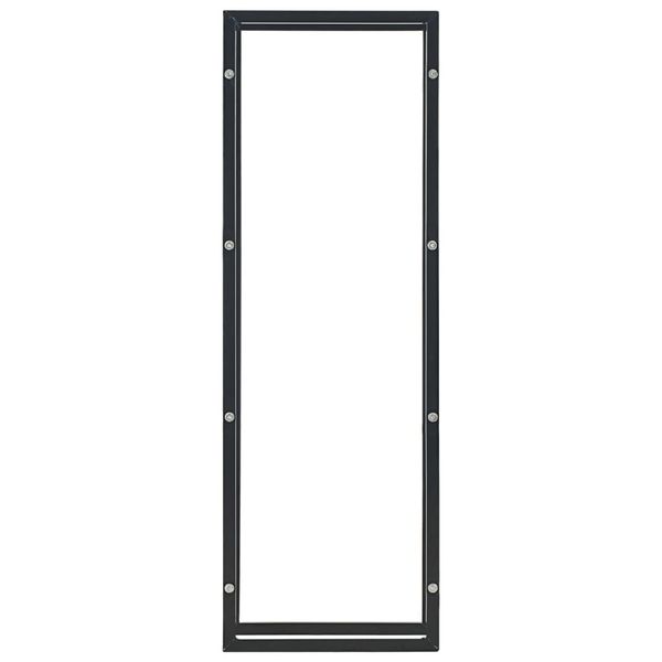 

50x20x150 cm black steel wood living room furniture