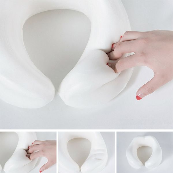 

travel pillow neck cervical memory foam u shaped neck pillows soft slow rebound space healthcare airplane travel headrest
