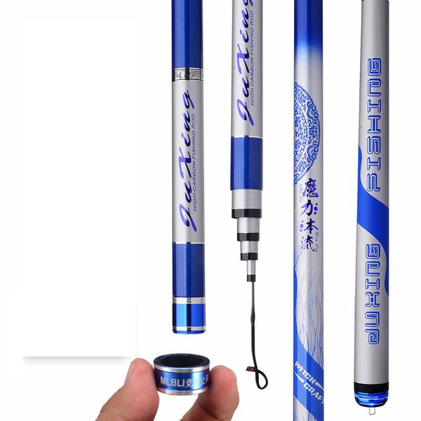 

3.6m 4.5m 6.3m carp fishing rod 19 tone taiwan fishing pole 6h super hard ultra light hand pesca black pit herring canne