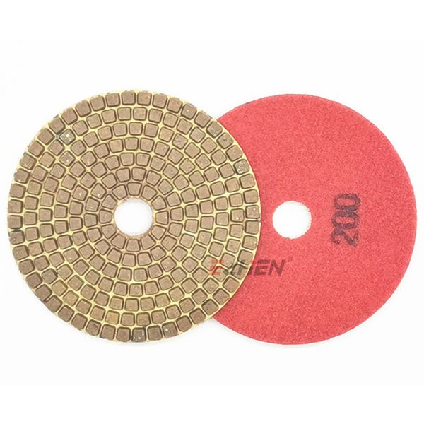 

resin copper bond wet diamond polishing pads for polishing granite/marble/quartz /concrete resin metal bond pads