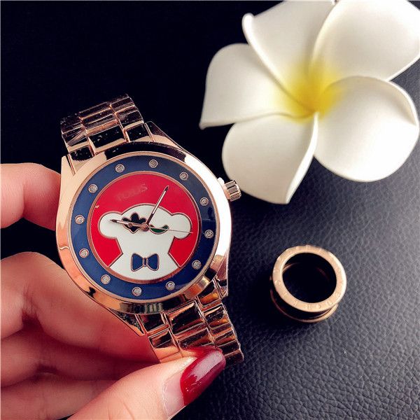 

lucury mens watch with the same milan with a magnet buckle steel belt men and women fashion students quartz watch generation, Slivery;black