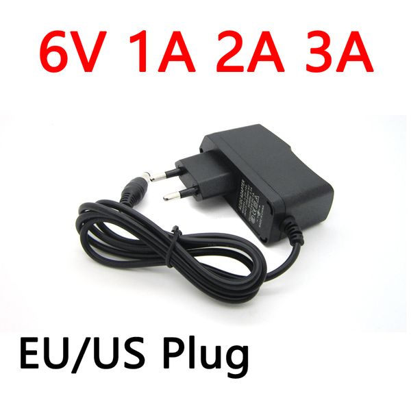 

dc 6v 1a 2a 3a адаптер питания универсальные адаптеры питания трансформаторы 5.5 x 2.1 мм с вилкой