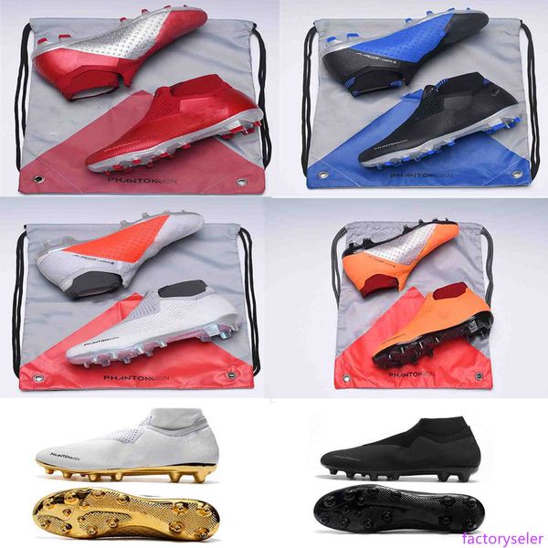

2019 cleats phantom vision elite df soccer shoes phantom vsn academy fg mens football boots original