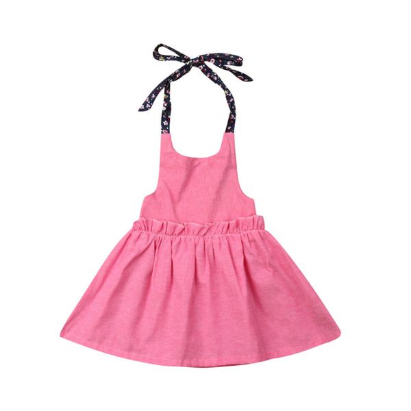 

Fashion Toddler Baby Bibs Girls Tutu Dress Party Princess Dresses Pageant Sundress Summer Bowknot Backless Summer Beach Wear