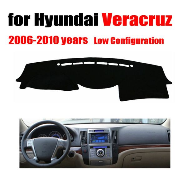 

rkac car dashboard covers for veracruz 2006-2010 low configuration left hand drive pad dash cover auto accessories