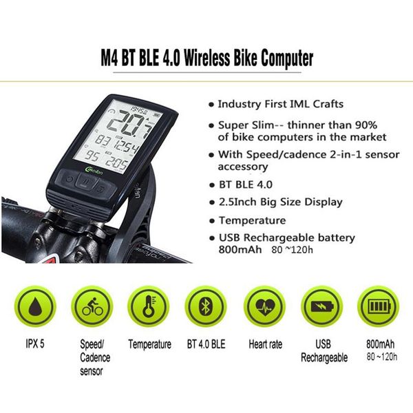 bluetooth bike computer