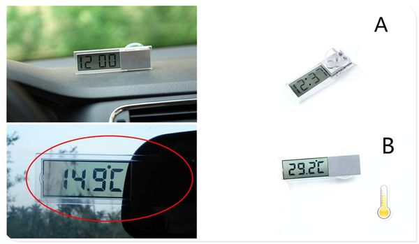 

присоска lcd автомобиля цифровые часы термометр цельсия по фаренгейту для m8 m550i m550d m4 m3 m240i m140i 530i 128i