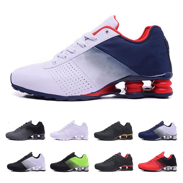 

2019 men shoes triple black white blue red men traniers sports breathe running shoe athletic heightening sneaker