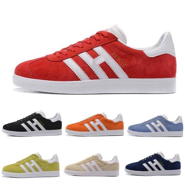 

gazelle suede low cut casual flat men s running sneaker sport shoes size us7-us11