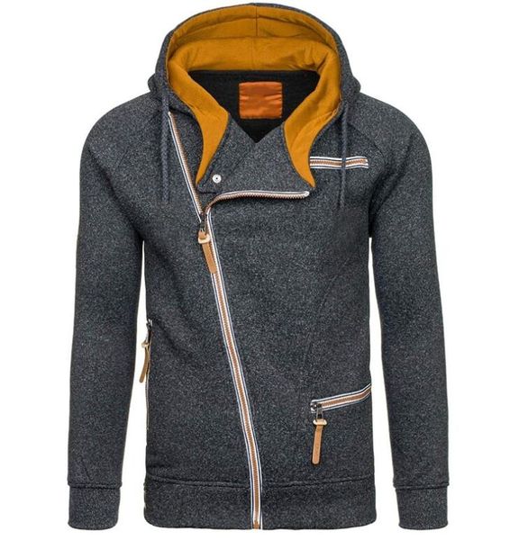 

men casual hoodies sweatshirt streetwear hoodie sweat homme, Black