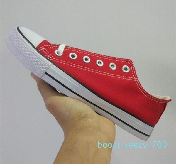 

2019 new star big size 35-45 casual shoes low stars classic canvas shoe men /women canvas shoes b70, Black