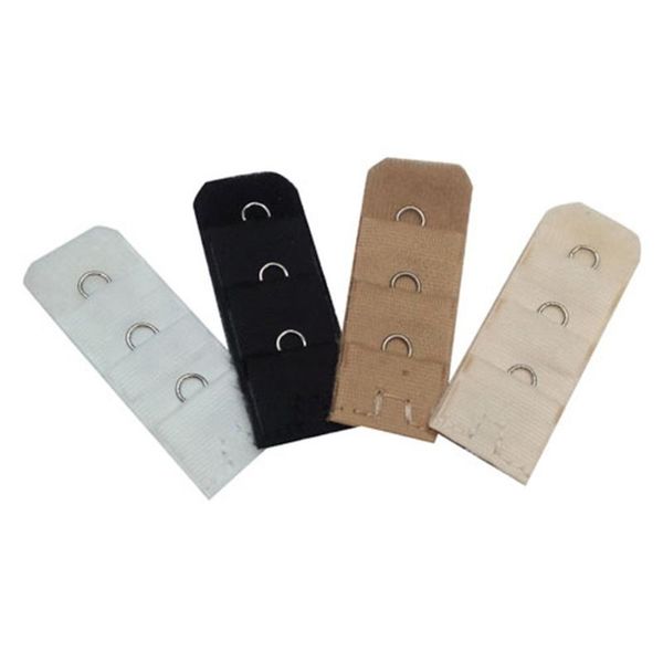 

fashion extende bra strap extension 1 hooks extenders for women underwear bra accessories lengthened straps, Black;white