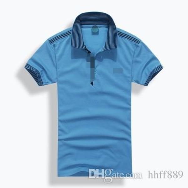 

бесплатной доставка высокого качества лето горячие отворот продажи polo хлопок рубашка с коротким рукавом мужчины спорт polo полосатым спосо, White;black