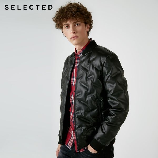 

winter new men's warm business leisure short down suit s | 418412556, Black