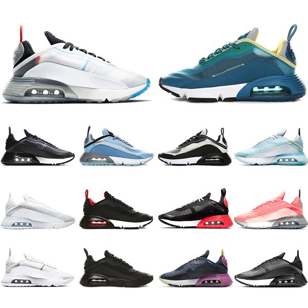 

2090 running shoes mens womens sneakers pure platinum duck camo bred triple black white womens trainers sports online sale, White;red