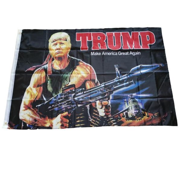 

fashion trump 2020 flag 90*150cm creative donald keep america great digital print usa banner home party decor