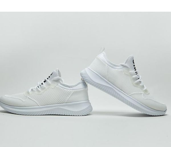 

men and white casual shoes tide shoes new breathable sneakers, Black
