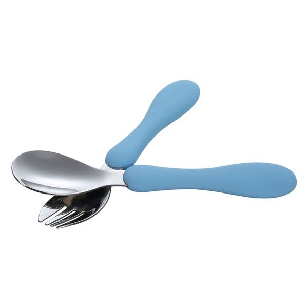 

life children stainless cutlery set with spoon fork and travel case