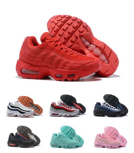 

95 running hoe for men women new tyli h white black blue pink red yellow yellow colorful 95 women men neaker hoe with box