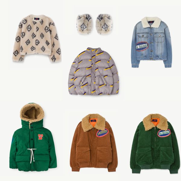 

2019 winter tao baby girls coat faux fur collar denim jacket girl boys clothes toddler jackets kids coat cold russian outwear, Blue;gray