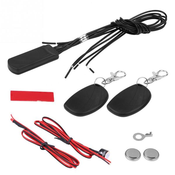 

car alarm security steal safety lock burglar alarm siren 2.4g rfid g-sensor