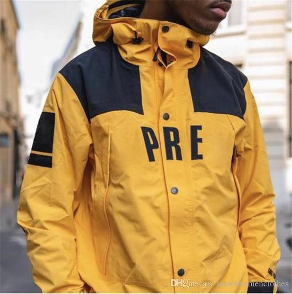 

designer mens jackets arc logo mountain parka teenager windrunner fashion hip hop mens coats winter mens outerwear, Black;brown