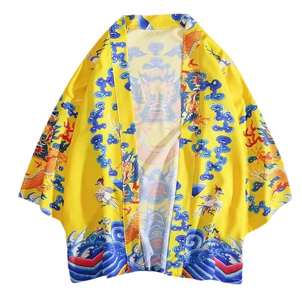

2019 new summer mens three quarter sleeve beach hawaiian shirts oversize casual funny printed shirts couple apr12, White;black