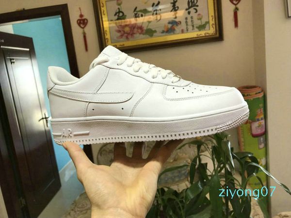 

качество новых классические силы классическая все высокие и низкие белые черные пшеничные мужчины женщины спорт кроссовки принуждение конька, Black