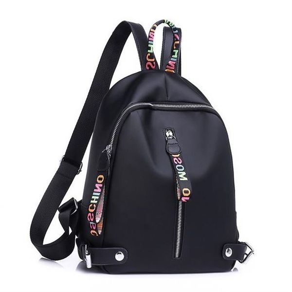 

женские рюкзаки крупнотоннажные нейлоновые рюкзаки для девочек, черная повседневная мода, высококачественные рюкзаки могут быть отправлены н