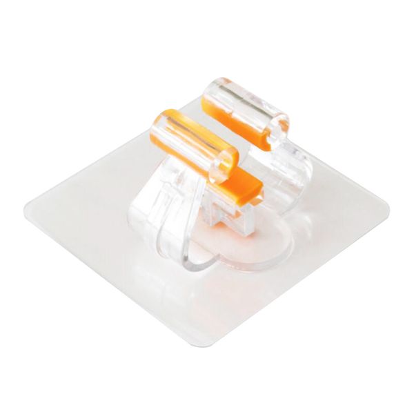 

self-adhesive broom mop holder clip repeating used broom gripper holder hanger